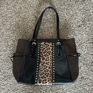Michael Kors Voyager East West‎ Signature Leather Tote